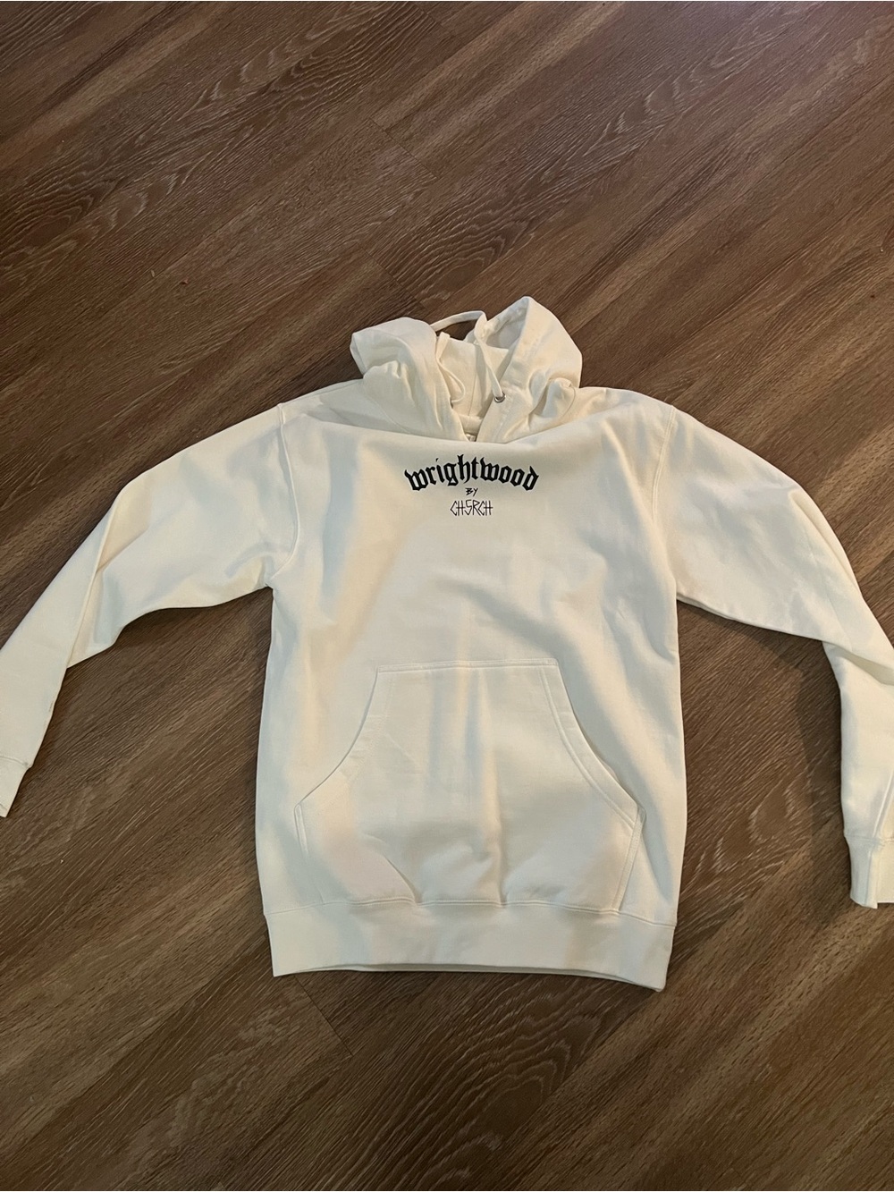 Cream Pullover Hoodie